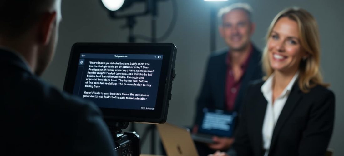 teleprompter